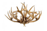 Faux Antler Chandelier